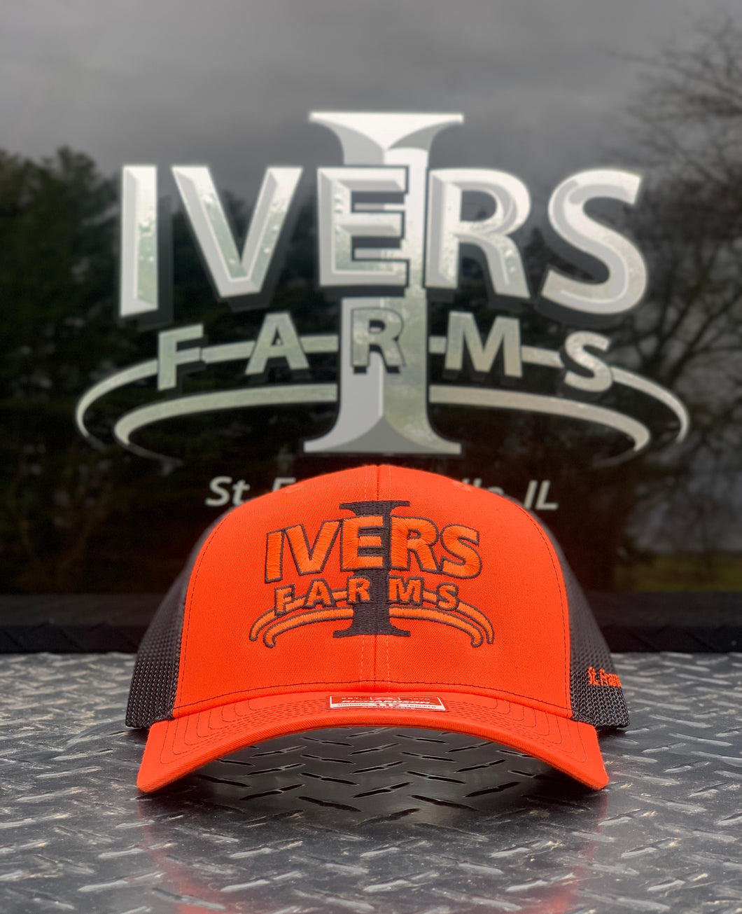 *Newest Color Combo- Ivers Farms Logo Hat